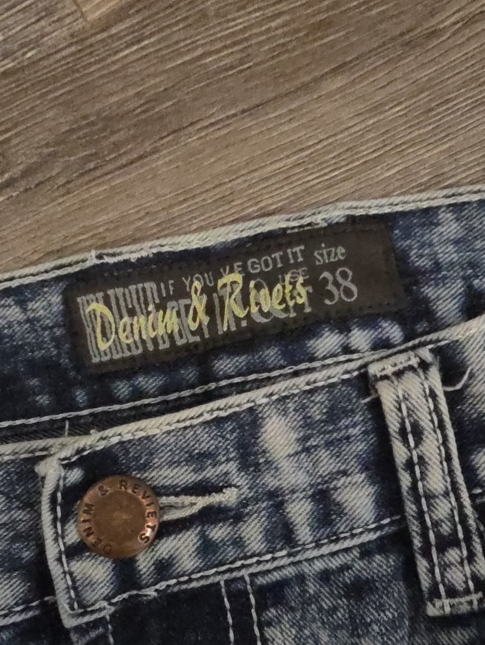 Denim & Rivets Mens Jeans - Picture 3 of 7